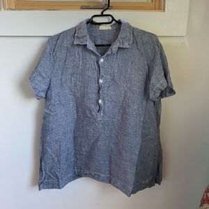 NWOT CP Shades linen shirt